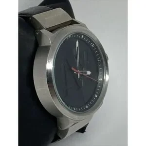 Armani Exchange AX1361 Men\'s Leather Analog Black Dial Quartz Wristwatch JK175 Armani Exchange AX1361 Men main image 3